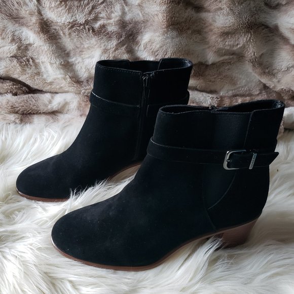 Gianni Bini Helton Suede Ankle Boot - Picture 2 of 3